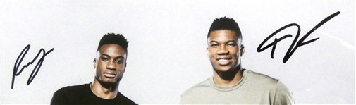 Antetokounmpo Brothers Autographed Framed Display (Pick up only)