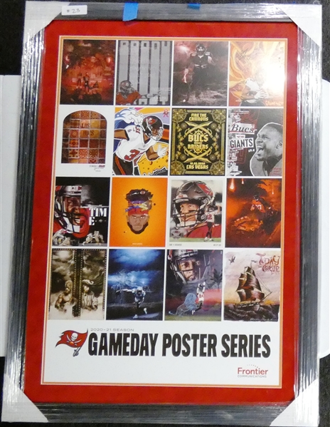 Rob Gronkowski Autographed Framed Poster (Pick up only)