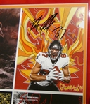 Rob Gronkowski Autographed Framed Poster (Pick up only)