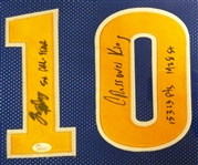 Tim Hardaway Autographed Framed Jersey & Photo