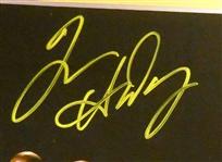 Tim Hardaway Autographed Framed Jersey & Photo