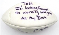Howie Long Autographed Football