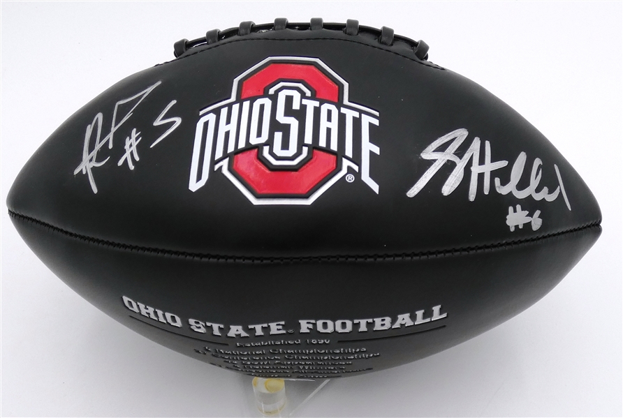 Sam Hubbard & Ryan Shazier Autographed OSU Football