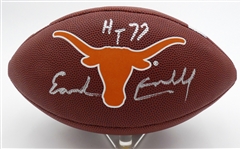 Earl Campbell Autographed Texas Football
