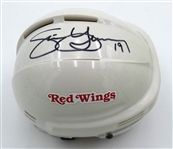 Steve Yzerman Autographed Mini Helmet