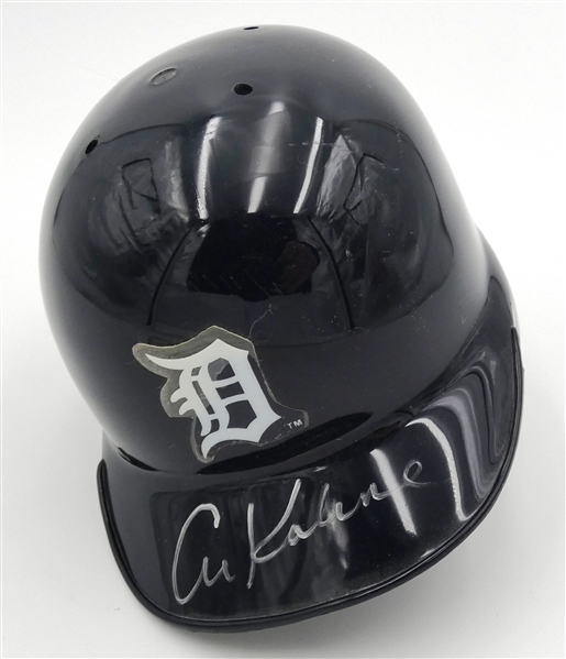 Al Kaline Autographed Tigers Mini Helmet