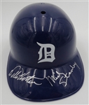 Mickey Stanley & Willie Horton Autographed Tigers Replica Bating Helmet