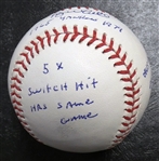 Roy White Autographed Multi Inscribed Baseball