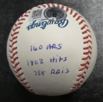 Roy White Autographed Multi Inscribed Baseball