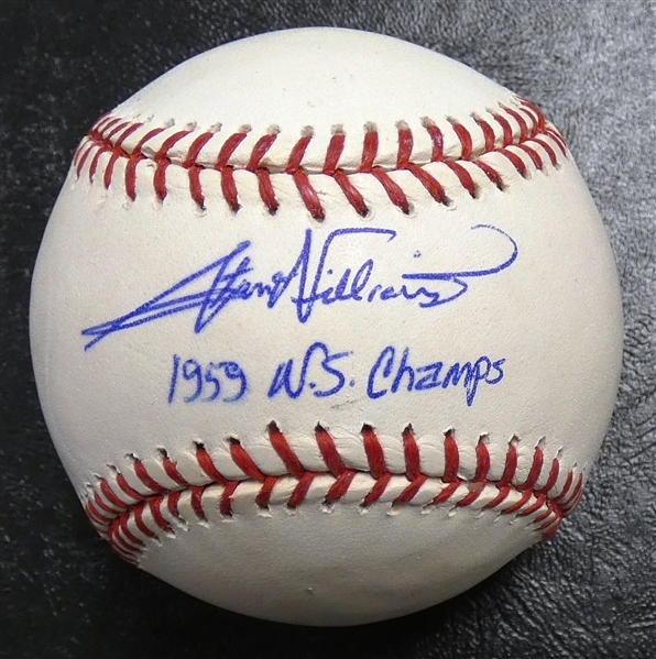 Stan Williams Autographed Baseball