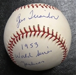Gus Triandos Autographed Baseball