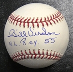 Bill Virdon Autographed Baseball