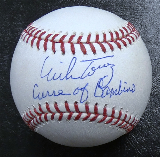 Mike Torrez Autographed Baseball
