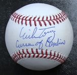 Mike Torrez Autographed Baseball