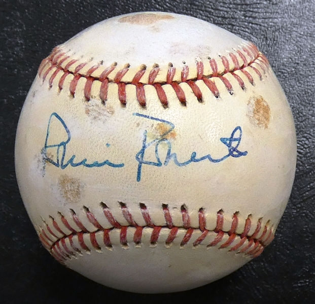 Robin Roberts Autographed Baseball