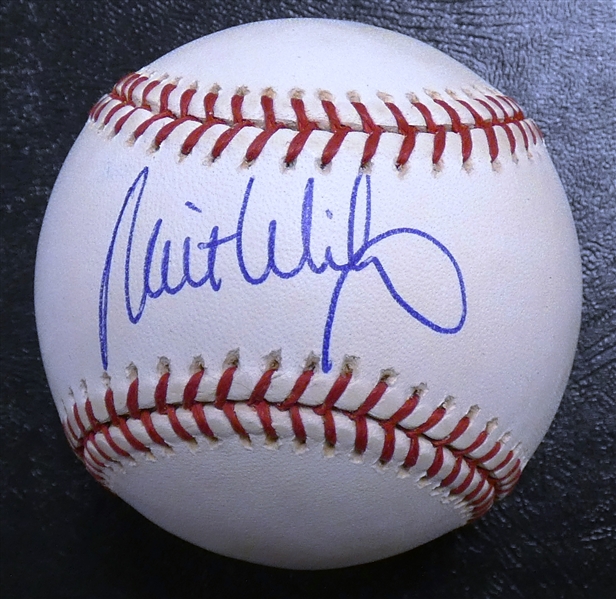 Milt Wilcox Autographed Baseball