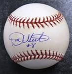 Don Wert Autographed Baseball