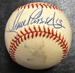 Lance Parrish Autographed Baseball