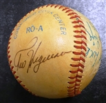Aurelio Lopez Autographed Baseball (Also signed by Teddy Higuera)