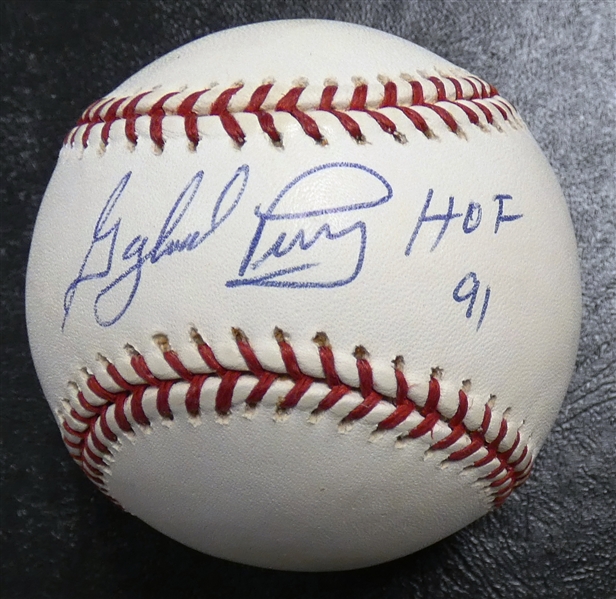 Gaylord Perry Autographed Baseball