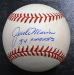 Jack Morris Autographed Baseball