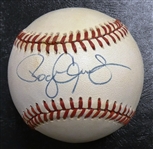 Roger Clemens Autographed Baseball