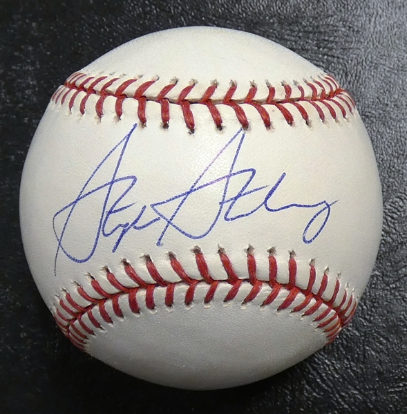 Stephen Strasburg Autographed Baseball