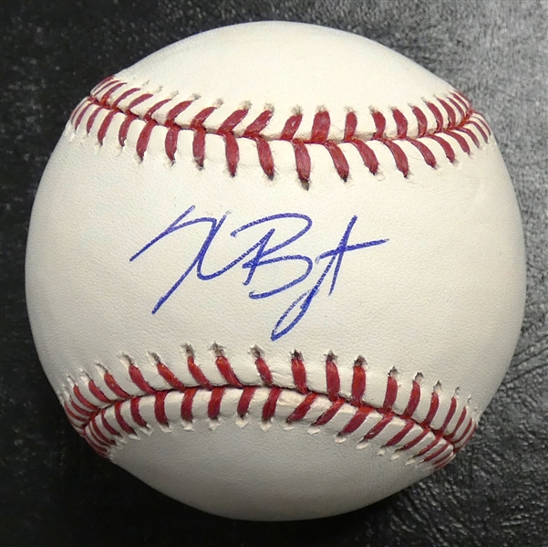 Kris Bryant Autographed Baseball