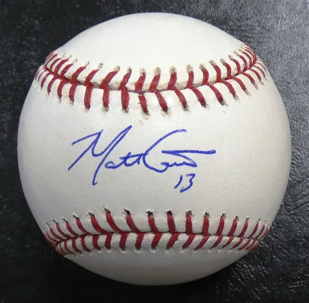 Matt Carpenter Autographed Baseball