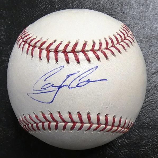 Carlos Correa Autographed Baseball