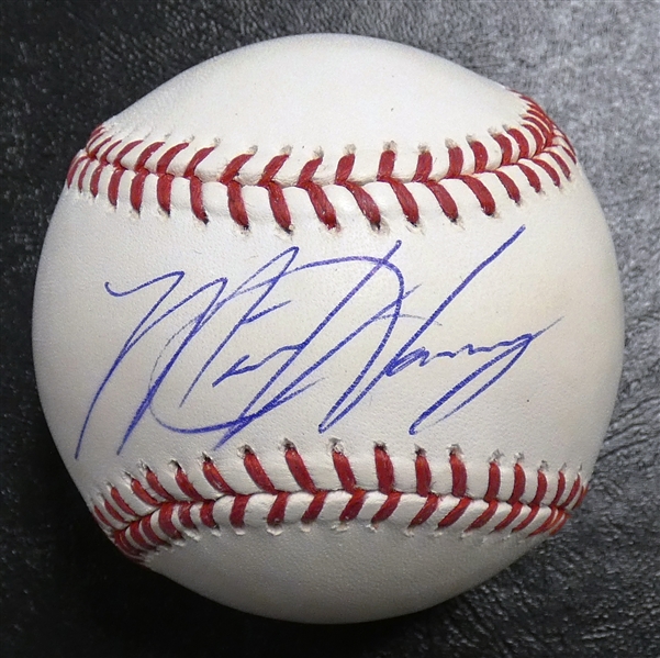 Matt Harvey Autographed Baseball