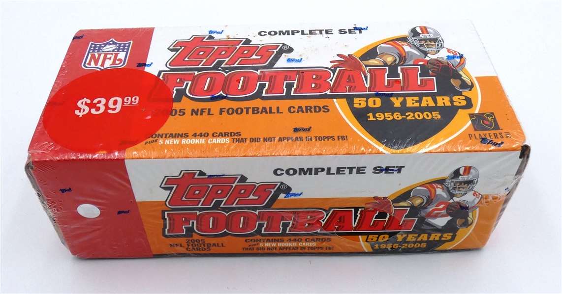 2005 Topps Football Factory Set