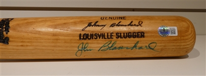 Johnny Blanchard Autographed Bat