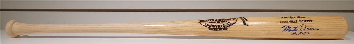 Monte Irvin Autographed Bat