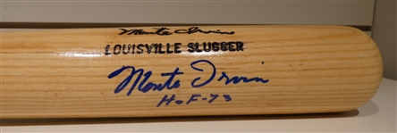 Monte Irvin Autographed Bat