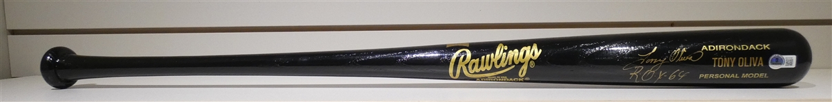 Tony Oliva Autographed Bat