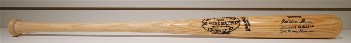 Bill "Moose" Skowron Autographed Bat