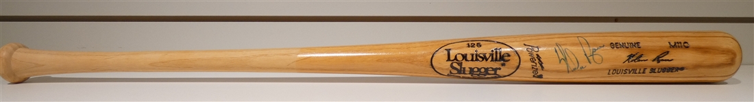 Nolan Ryan Autographed Bat
