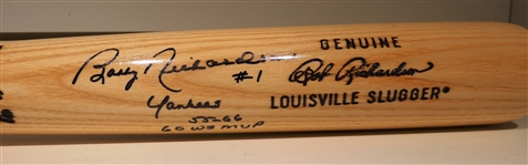 Bobby Richardson Autographed Bat