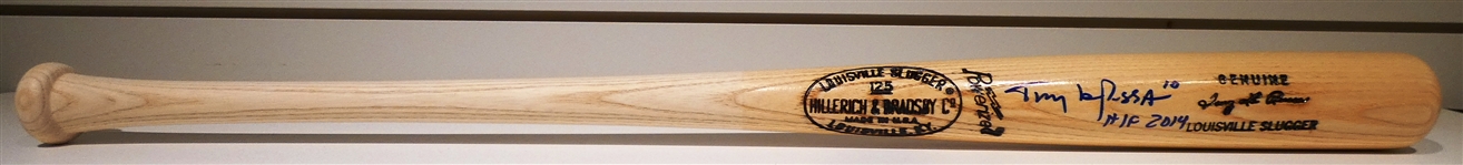 Tony LaRussa Autographed Bat