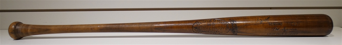 Ted Sizemore Autographed Game Used? Bat