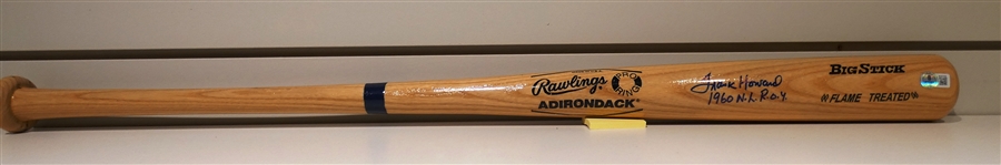 Frank Howard Autographed Bat