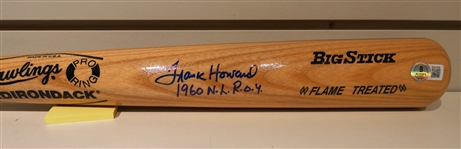 Frank Howard Autographed Bat