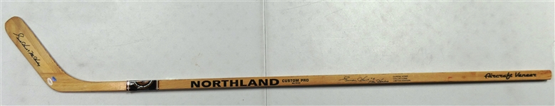 Gordie Howe Autographed Stick