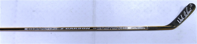 Nicklas Lidstrom Autographed Stick