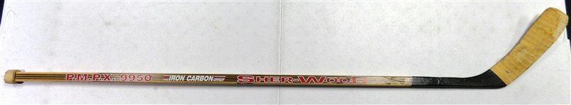 Donald Brashear Game Used Stick