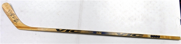 Rick Tocchet Autographed Stick