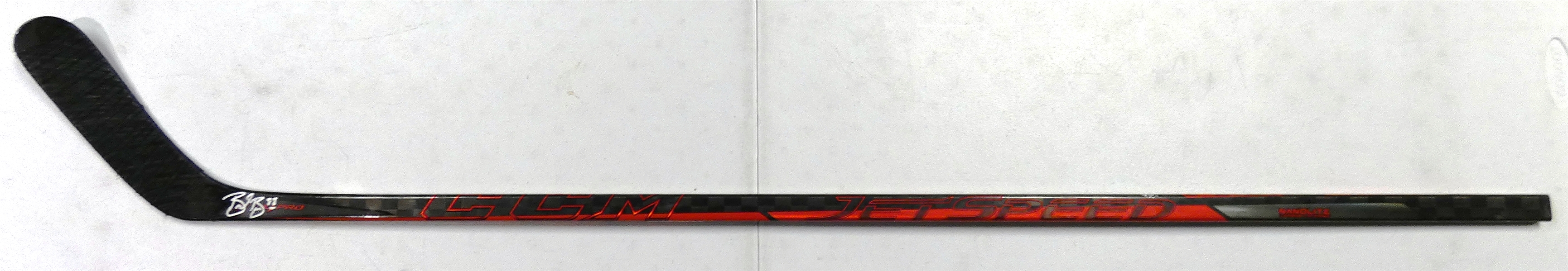 Brent Burns Game Used Autographed Stick