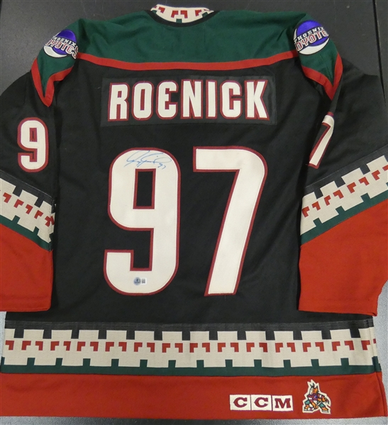 Jeremy Roenick Autographed Coyotes Jersey