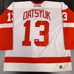 Pavel Datsyuk Autographed Authentic CCM Red Wings Jersey
